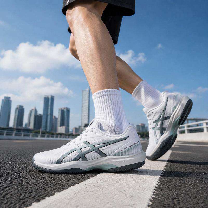 亚瑟士asics男鞋羽毛球鞋26新款运动鞋网面透气健身训练鞋休闲鞋