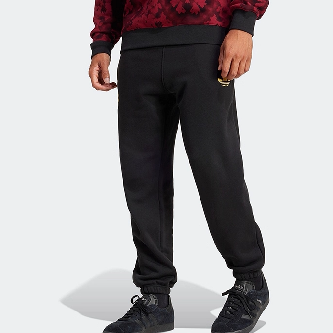 Adidas/阿迪达斯新款正品三叶草男士针织运动足球束脚长裤JF0361