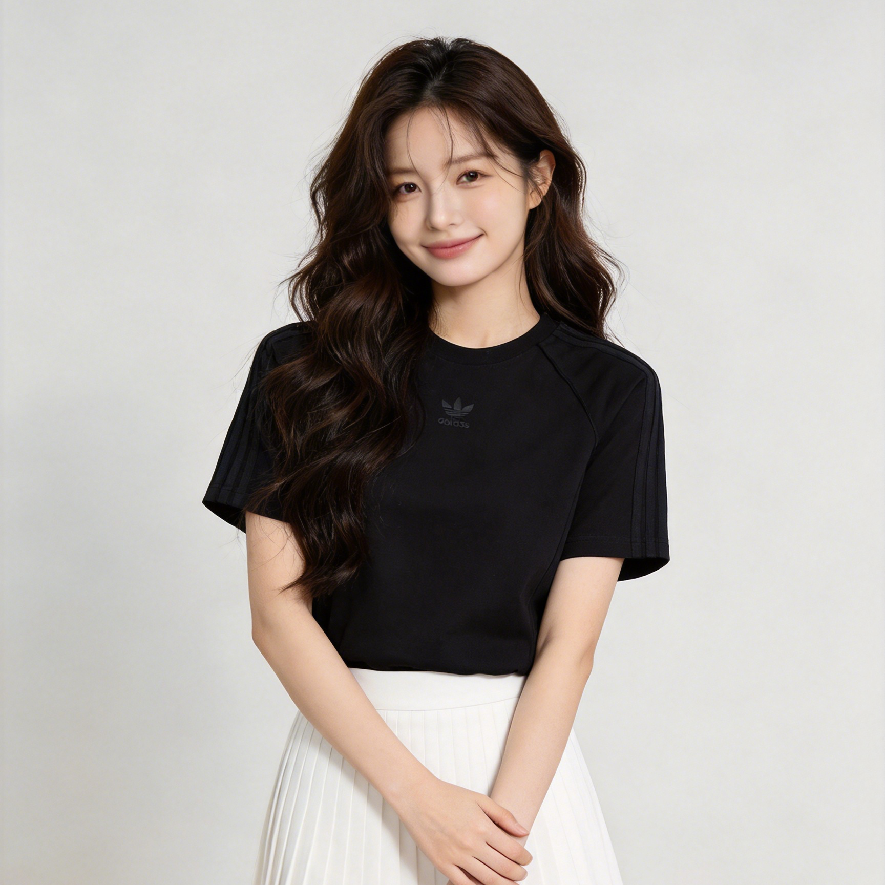 正品Adidas阿迪达斯纯棉短袖男女T桖2026新款夏轻奢百搭休闲上衣