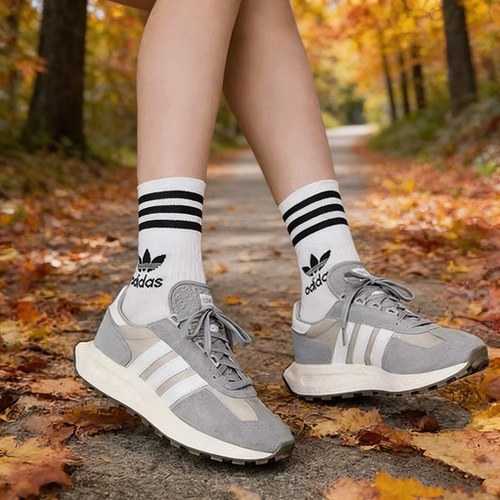 正品Adidas阿迪达斯三叶草男女情侣休闲鞋RETROPY E5运动鞋Q47101