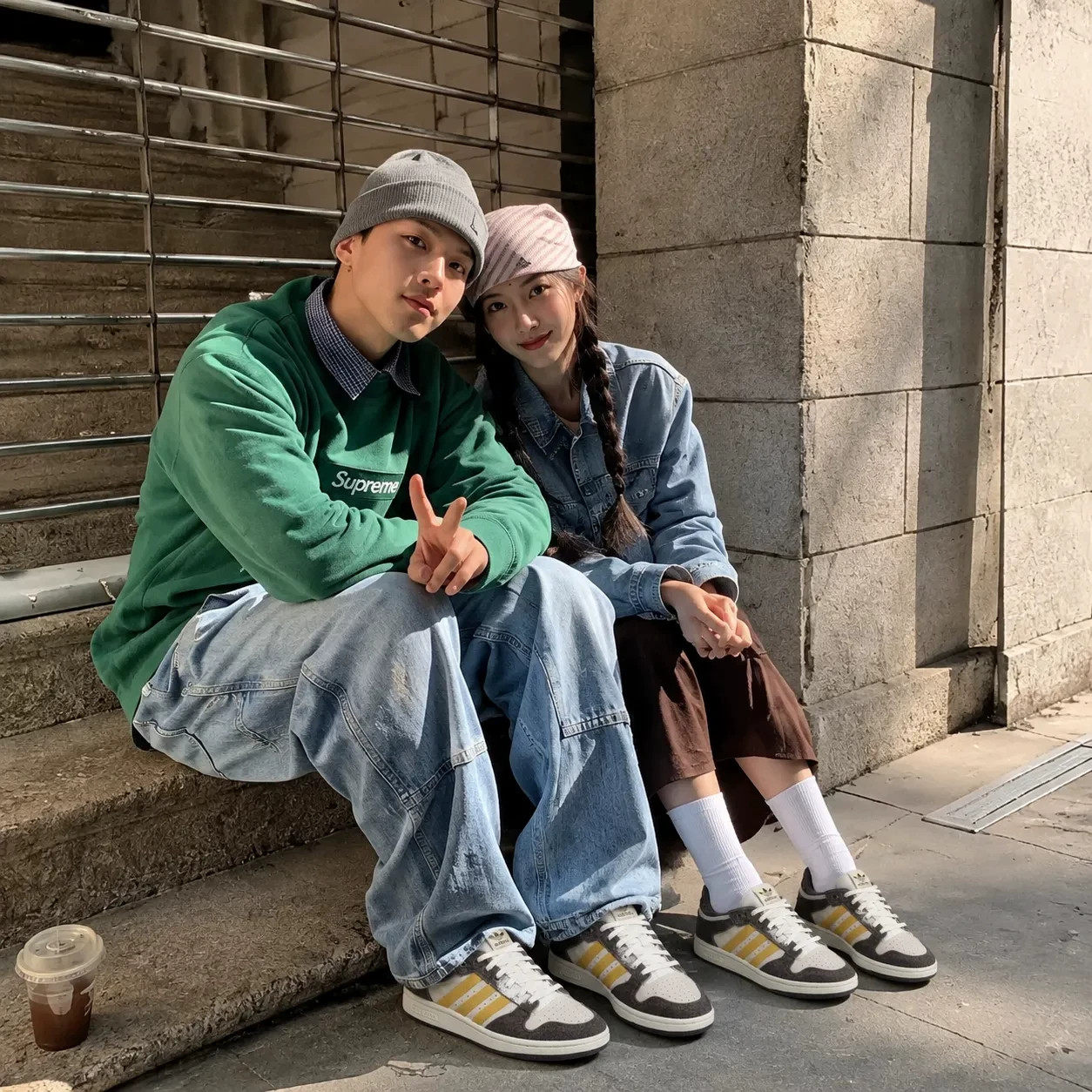 2026款经典户外拼接篮球复古板鞋