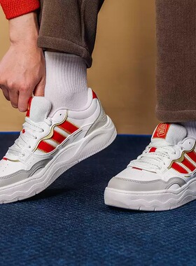 ADIDAS阿迪达斯马年新年款式复古三条纹低帮男运动休闲板鞋KH9021
