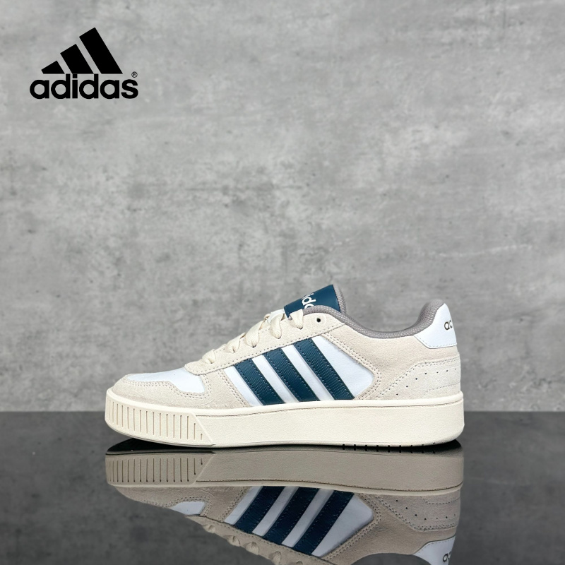 阿迪达斯男女鞋2025秋季新款复古低帮舒适爆款休闲运动板鞋JH8812