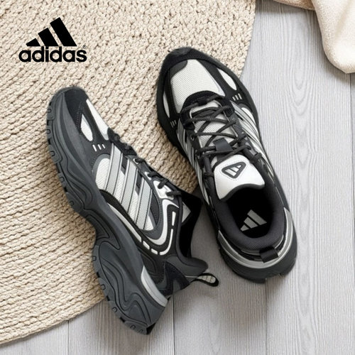 Adidas阿迪达斯正品男女春夏爆款26新款厚底耐磨运动休闲鞋JR0040