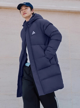 Adidas阿迪达斯正品秋冬季男子时尚百搭运动休闲宽松羽绒服KR0934