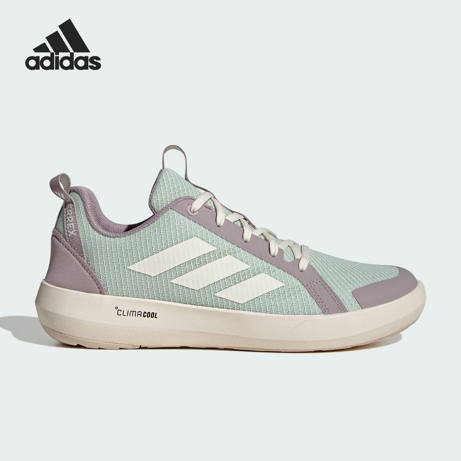 Adidas阿迪达斯男鞋户外徒步溯溪鞋2026新款健身训练运动鞋JS2955