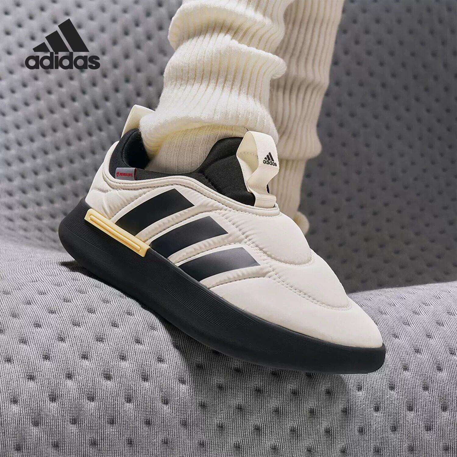 正品Adidas阿迪达斯雪地棉鞋男女冬新款校园百搭保暖面包鞋JP7712