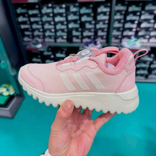 Adidas男女童冬款加绒保暖运动鞋