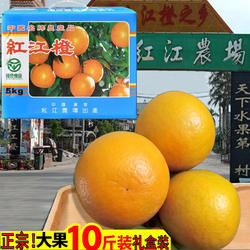 正宗廉江红橙红江橙特产10斤装橙手剥薄皮甜橙红江橙新鲜农场水果