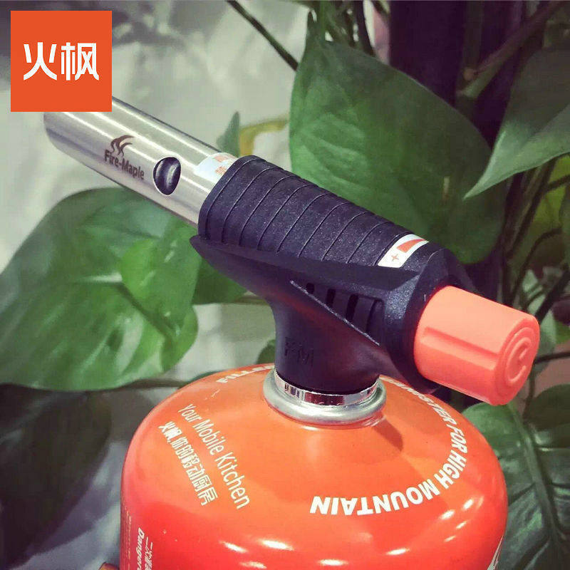 火枫户外烧烤喷枪FMS-706高温焊枪360蓝焰电子点火器野炊木炭火枪