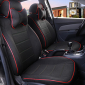 传祺GS8专用7座亚麻布座套 传祺GM8七座专用全包围汽车亚麻布座套