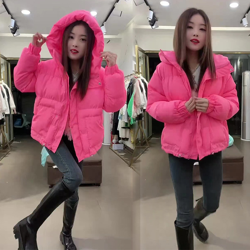 棉服女短款2023新款加厚外套冬季棉衣棉袄韩版宽松ins面包服休闲,女装/女士精品,棉衣/棉服,淘宝优惠券,粉丝福利购,淘宝优惠卷