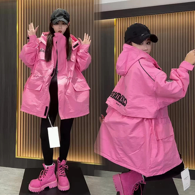 欧货潮流新款中长款加厚