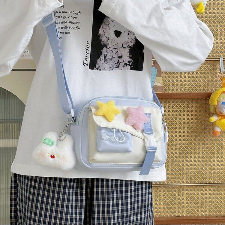 可爱软萌学生出游包包女多巴胺高颜值少女百搭斜挎女包轻便手机包