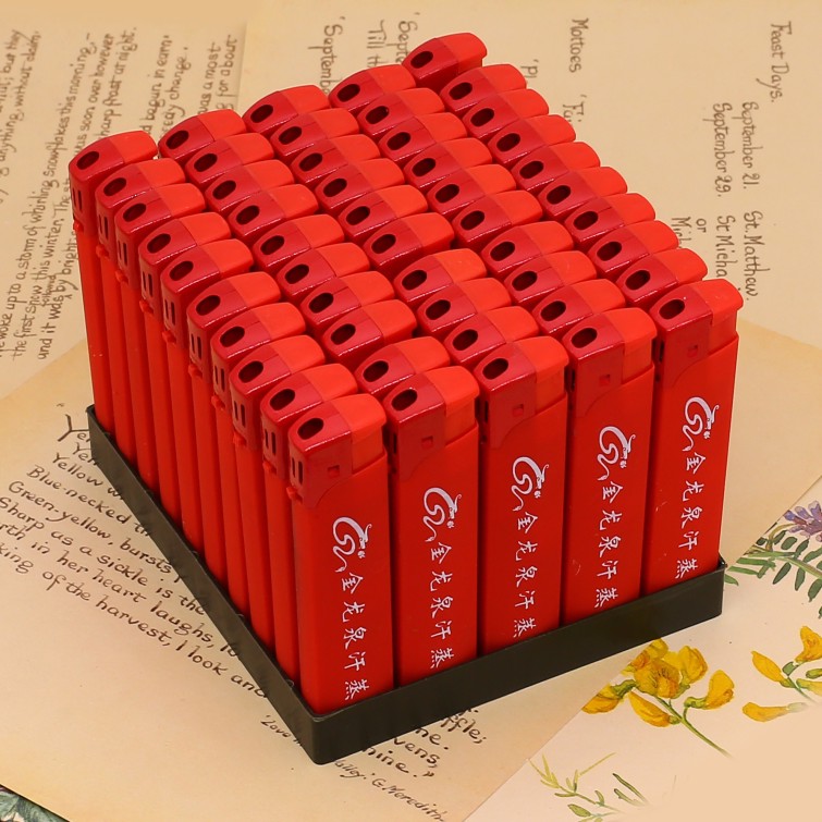 一次性广告打火机定制砂轮印字