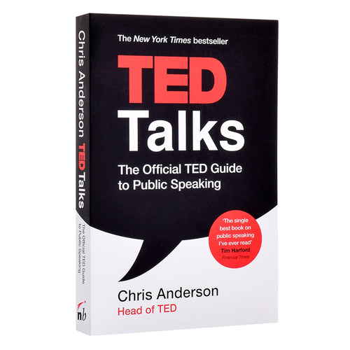 官方版演讲指南 TED Talks TED 英文原版 克里斯·安德森 演讲的力量 纯全英文版正版原著进口原版英语书籍