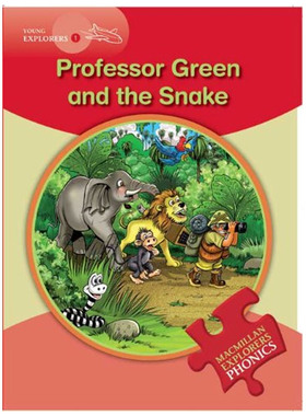 Young Explorers 1: Professor Green and the Snake  进口书籍书本 纯全英文版正版原著进口原版英语书籍