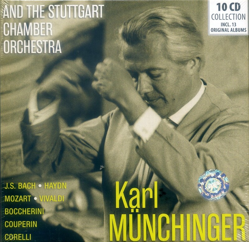 【原装进口】德国指挥明兴格尔与斯图加特室内乐团 10CD唱片 碟片