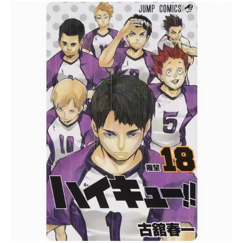 排球少年18漫画日文原版