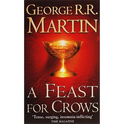 冰与火之歌4 群鸦的盛宴 英文原版小说 A Feast for Crows 全英文版 A Song of Ice and Fire 乔治马丁 HBO美剧原著 进口英语书籍