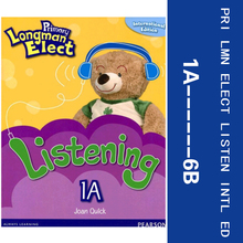 培生香港朗文小学英语教材Primary Longman Elect Listening 1听力练习册6-12岁少儿英语Pearson外国语学校教材 英文原版英语书籍