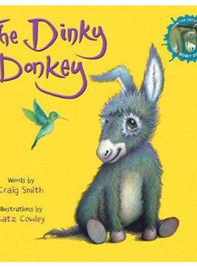 【中图原版】the dinky donkey 小毛驴 dinky donkey Scholastic 英文进口原版书
