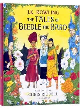 诗翁彼豆故事集 插图版 英文原版小说 The Tales of Beedle the Bard illustrated edition 哈利波特系列外传 JK罗琳 进口英语书籍