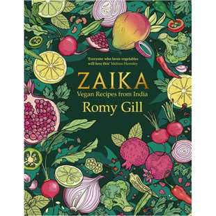 India 英文原版 中图英文 扎伊卡 from Vegan 纯全英文版 gill 正版 orion recipes publishing zaika 原著英语书籍 romy