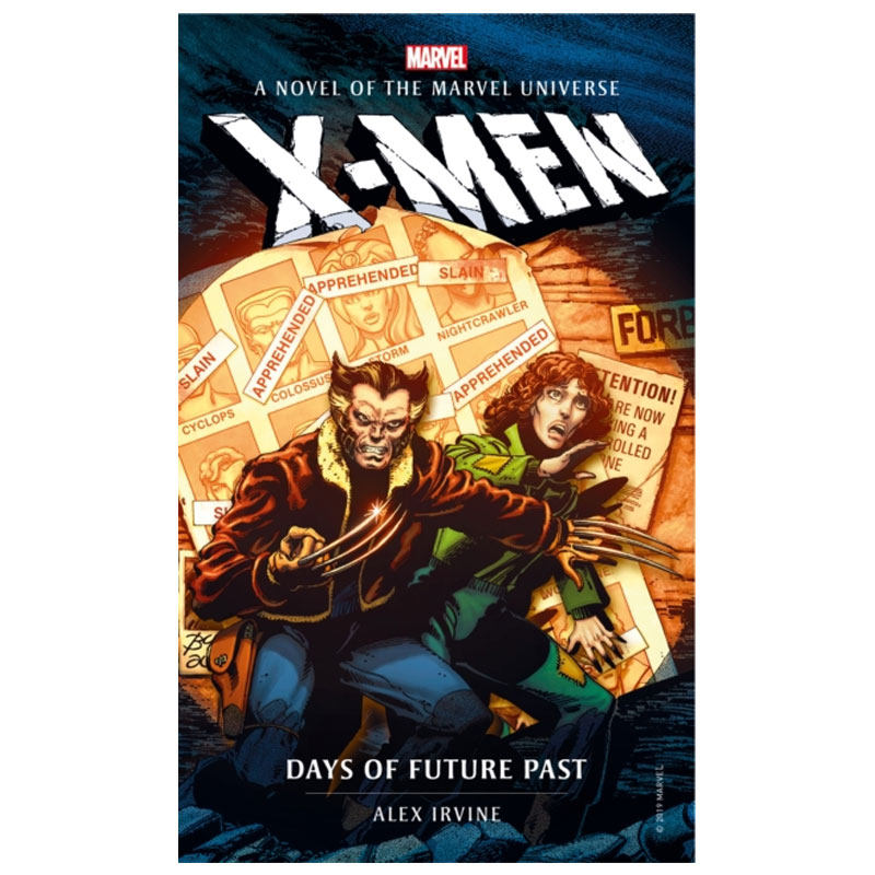 漫威小说：X战警 marvel novels - x-men: days of future past 原版进口小说 英文原版 纯全英文版正版原著进口原版英语书籍