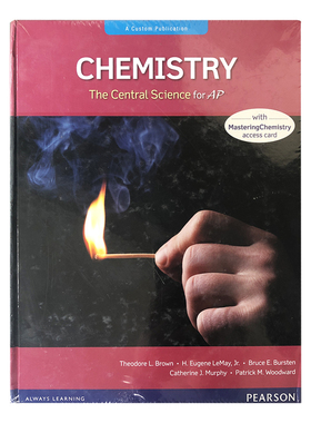 现货英文原版进口书籍Chemistry: The Central Science with Masteringchemistry for AP正版9789882331273 纯全英文正版英语书籍