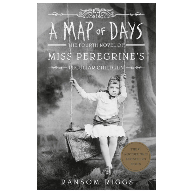 英文原版小说 A Map of Days 怪屋女孩4 佩小姐的奇幻城堡 英文版 进口英语原版书籍