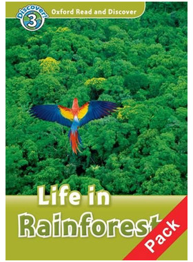 牛津英语分级读物 阅读与发现 L3 英文原版进口 Life in Rainforests 纯全英文版正版原著进口原版英语书籍