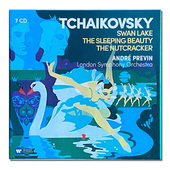 天鹅湖 7CD唱片 柴可夫斯基三大芭蕾舞剧 普列文指挥 原装 进口