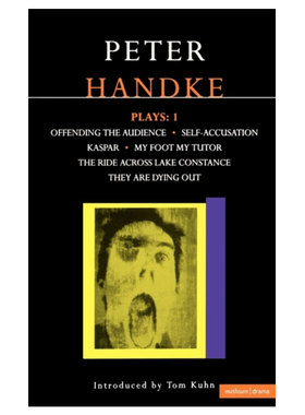 汉德克戏剧1 Peter Handke Plays 英文原版 诺贝尔文学奖得主 Peter Handke 全英文版进口原版英语书籍