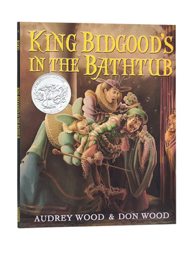 现货King bidgood's in the bathtub 英文绘本 浴缸里的国王 英文原版 廖彩杏书单 凯迪克奖作品 儿童启蒙读物 英文原版英语书籍