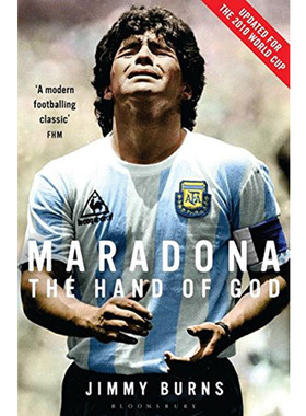 上帝之手马拉多纳 英文原版 Maradona The Hand of God 吉米伯恩斯 名人传记 球王传奇一生 搭科比自传 温格 莫德里奇自传英语书籍
