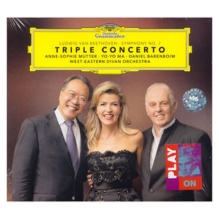 原装 CD唱片碟 进口 三重协奏曲 穆特&马友友 贝多芬第七交响曲