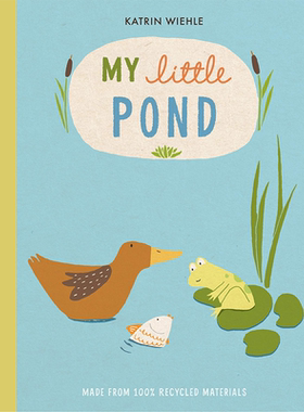 My Little Ocean 我的小海洋 英文原版绘本 katrin wiehle 自然世界纸板书 幼儿英文启蒙图画故事书 纯全英文版正版原著英语书籍