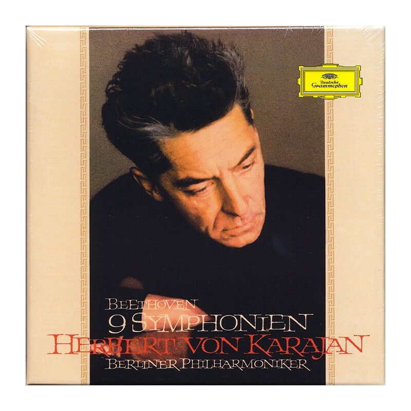 【原装进口】贝多芬交响曲全集 卡拉扬 1963年经典版 5CD+1蓝光CD