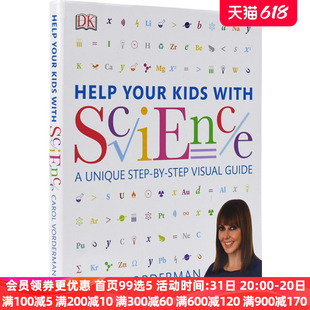 Carol DK帮助你 dk博物大百科 Science 全彩版 孩子学科学 Vorderman 英语书籍 Help 英文原版 Kids 家庭育儿 图解科普 with Your