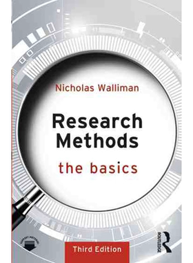 【预售 按需印刷】 研究方法：基础 第2版 英文正版 Research Methods: The Basics 进口书