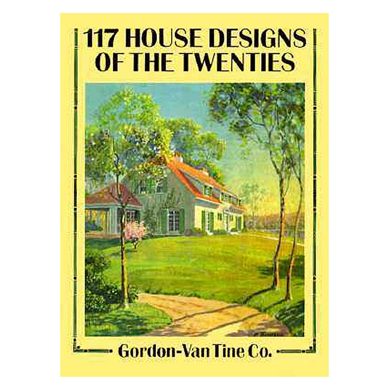 117 house designs of the twenties一百二十年代的房屋设计英文英语原版原装进口书籍书本 纯全英文版正版原著进口原版英语书籍