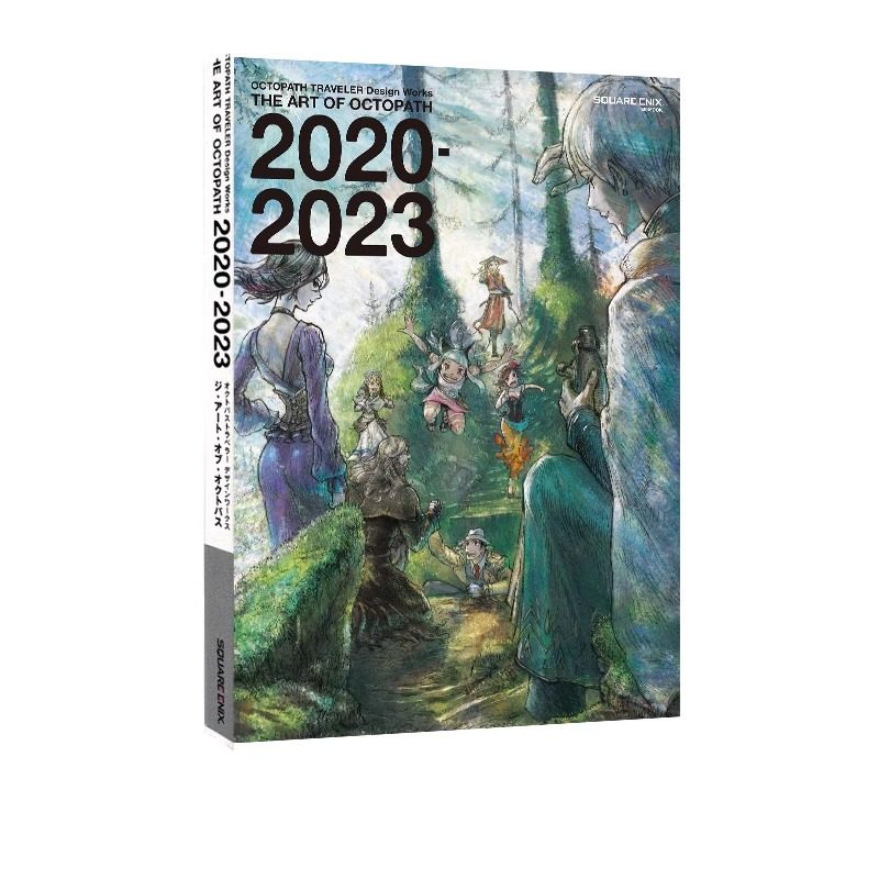 现货 八方旅人2官方作品画集 第2弹 2020-2023 日文原版 歧路旅人美术集画册艺术设定集 艺术绘画周边全套游戏动漫小说正版书籍