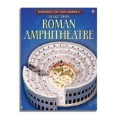 Roman 英文原版 Amphitheatre 尤斯伯恩 Usborne 建造罗马圆形剧场 模型书