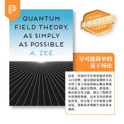 【预售 按需印刷】Quantum Field Theory  as Simply as Possible 英文原版 纯全英文版正版原著进口原版英语书籍