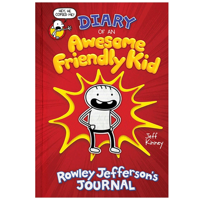 小屁孩日记番外篇 好孩子日记 美版 英文原版Diary of an Awesome Friendly Kid 精装 小鬼头日记 a Wimpy Kid 儿童漫画 英语书籍
