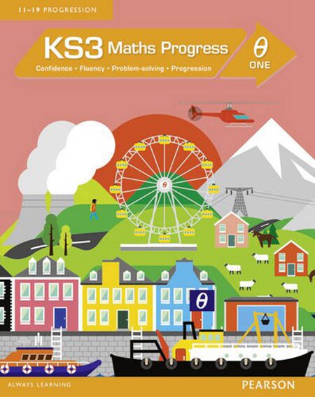 KS3 Maths Progress Student Book Theta 1 初中数学进展学生手册 英文原版 纯全英文版正版原著进口原版英语书籍