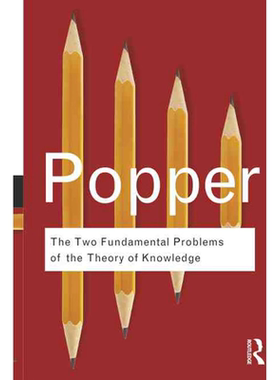 【预售 按需印刷】知识理论的2个基本问题 The Two Fundamental Problems of the Theory of Knowledge 英文正版书籍
