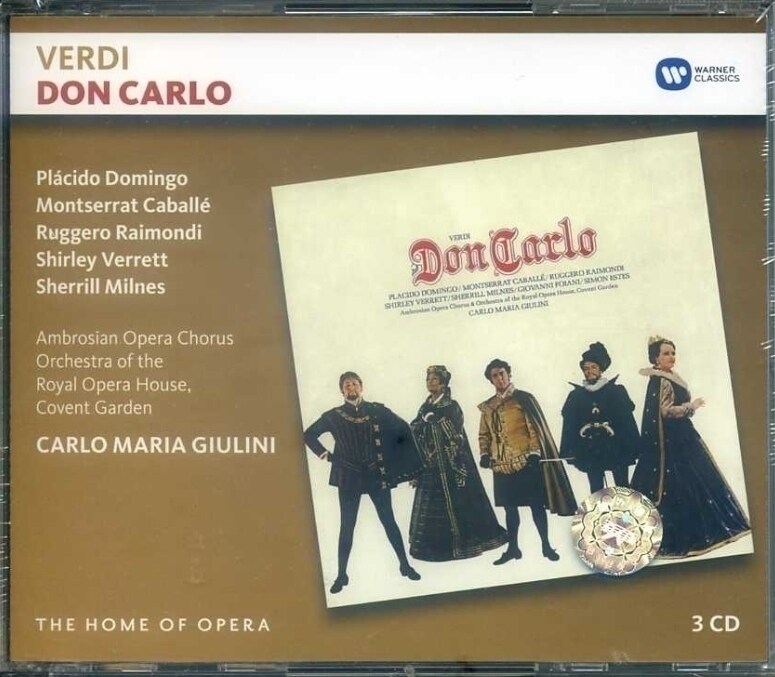 【原装进口】威尔第：唐&middot;卡罗-朱里尼 3CD 原版CD唱片 碟片