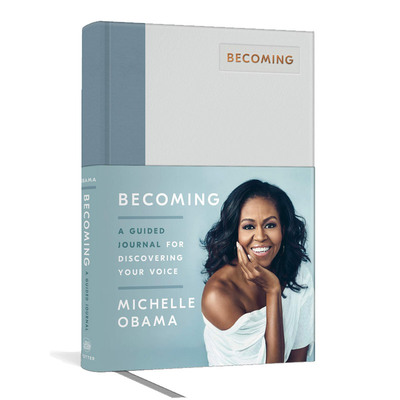 成为 探寻内心的声音 米歇尔奥巴马 英文原版 Becoming A Guided Journal for Discovering Your Voice全英文正版原著进口英语书籍